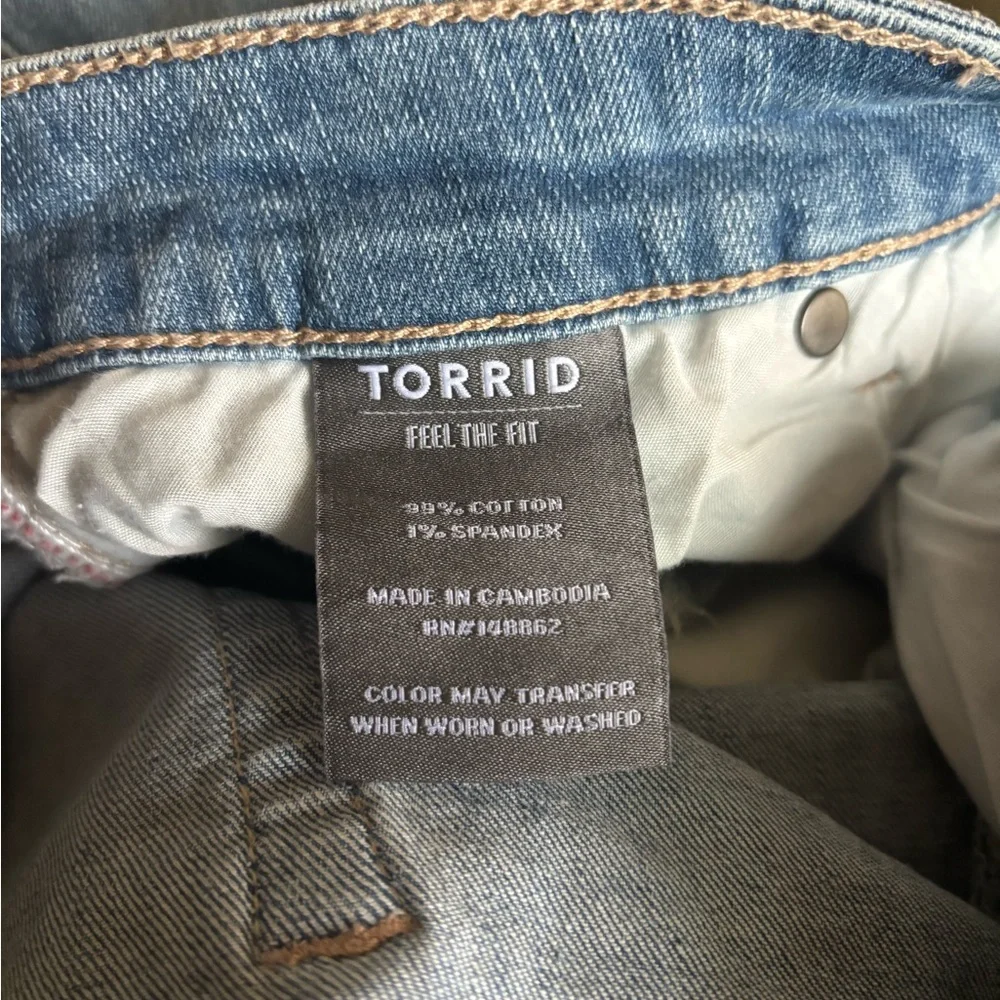 TORRID Stretch Denim Shorts